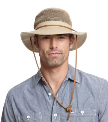 Isotoner® Lake of the Isles™ Men's Khaki Vented Outback