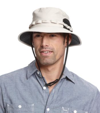 Isotoner® Lake of the Isles™ Men's Stone UV Outback Cap