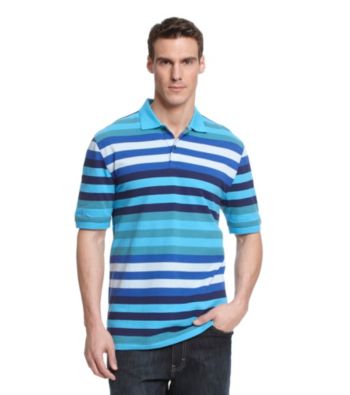 John Bartlett Consensus Men's Party Stripe Polo