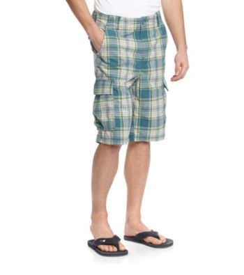 Ruff Hewn Men's Nantucket Fog Plaid Cargo Short Men's