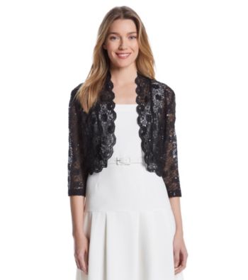 R & M Richards® Lace Shrug