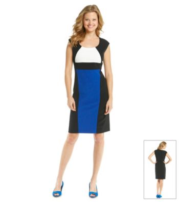 Ronni Nicole® Crepe Colorblock Dress