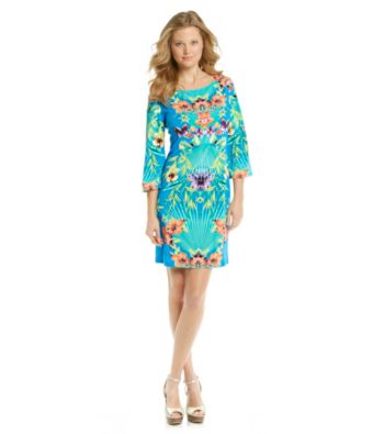 Ronni Nicole® Floral Print Knit Dress