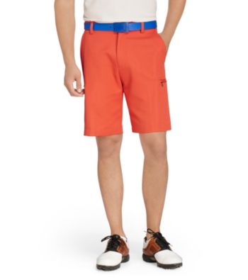 Izod® Men's Paprika Flat-Front Basic Cargo Short