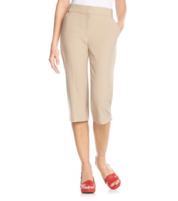 Briggs New York® Tummy Waitband Crop Pant