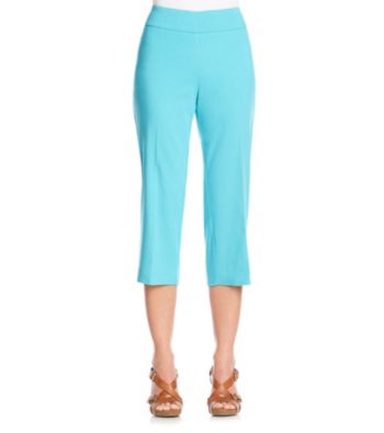 Briggs New York® Pull-On Stretch Waistband Crop Pant
