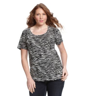 Jones New York Sport® Plus Size Scoopneck Tee