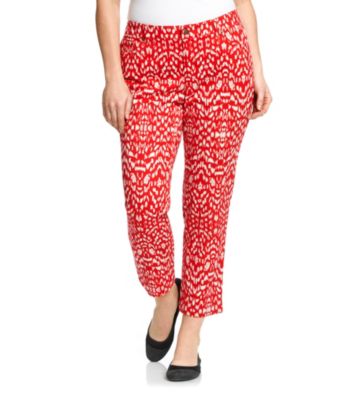 Jones New York Sport® Plus Size Animal Printed Cropped Pant
