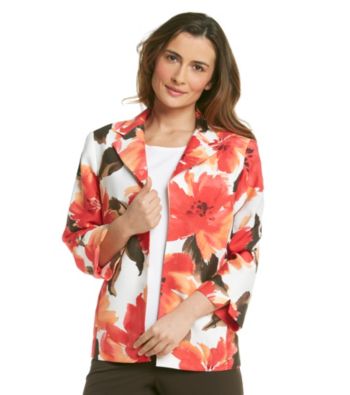 Alfred Dunner® Petites' Monaco Floral Print Jacket