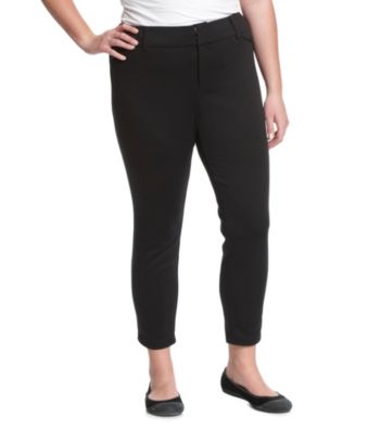 AGB® Plus Size Ponte Pant
