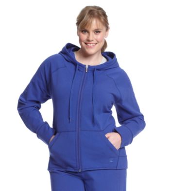 Gloria Vanderbilt Sport Plus Size Active Hoodie Jacket