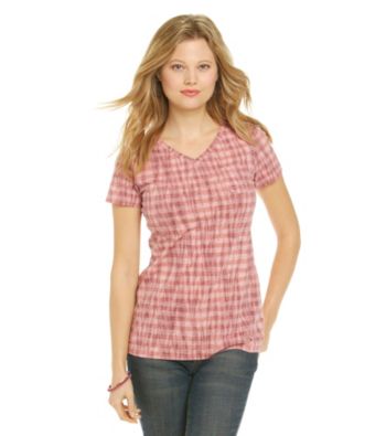 Ruff Hewn Striped V-neck Pocket Tee