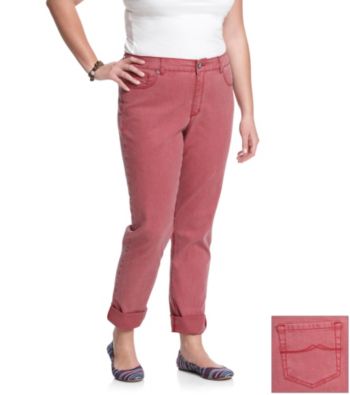 Ruff Hewn Plus Size Colored Skinny Denim