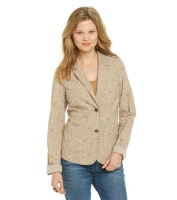 Ruff Hewn Washed Canvas Blazer