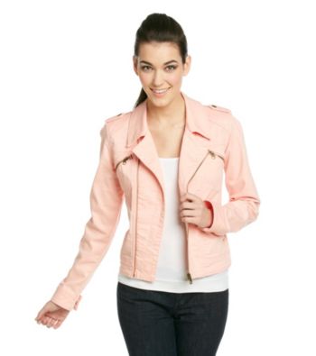 Sanctuary Surplus Desert Rider Denim Moto Jacket