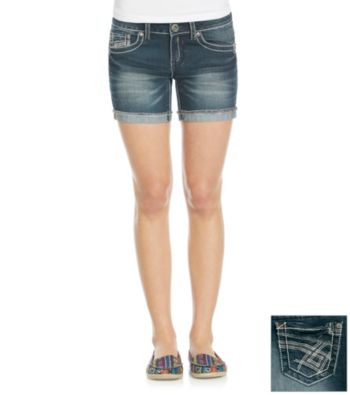 Hydraulic® Juniors' Shine Stitched Short