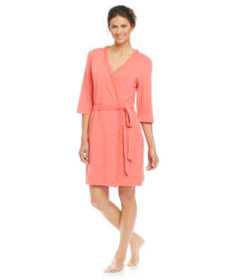 Zoe & Bella @ BT Knit Robe - Bold Coral