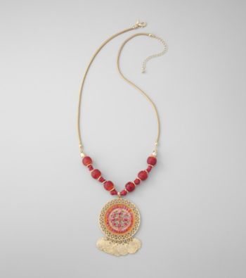 Laura Ashley® Pink/Goldtone 33