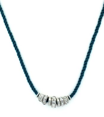 Jessica Simpson Modern Twist Cord Necklace