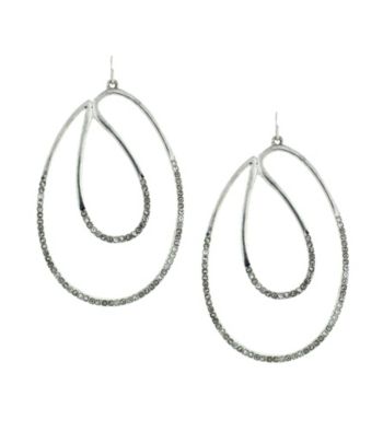 Jessica Simpson Modern Twist Drop Earrings