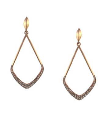 Vince Camuto™ Speakeasy Basics Rose Goldtone Kite Earrings