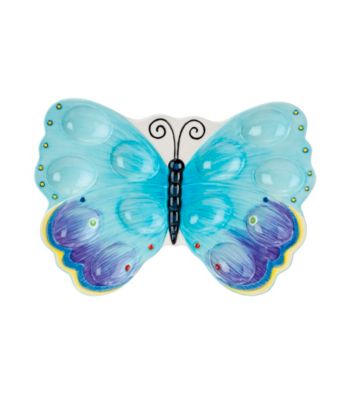 Fitz and Floyd® Courtyard Butterfly Egg Tray