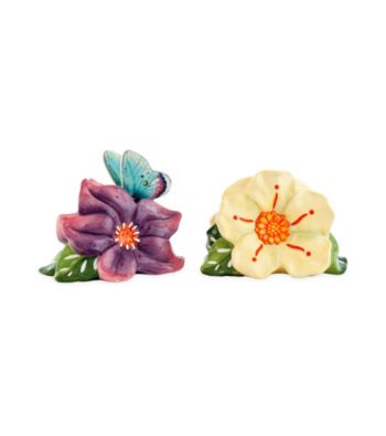 Fitz and Floyd® Courtyard Flower Salt and Pepper Set