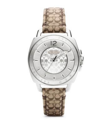 COACH BOYFRIEND MINI STRAP WATCH