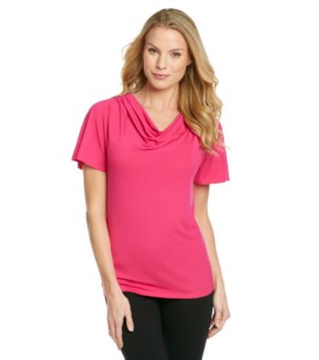 Evan-Picone® Flutter Sleeve Knit Top