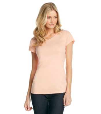 Relativity® Solid V-neck Tee