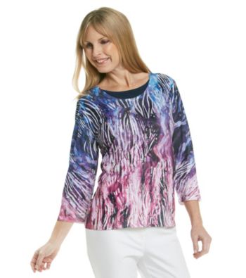 Breckenridge® Printed Sublimation Tee With Inset