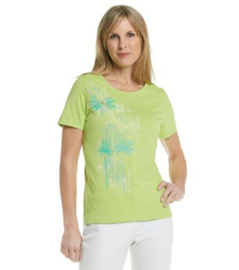 Breckenridge® Petites' Embellished Crewneck Tee