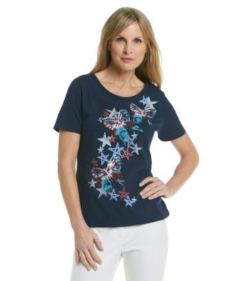 Breckenridge® Petites' Crewneck 