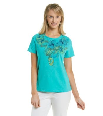 Breckenridge® Crewneck Embellished Tee