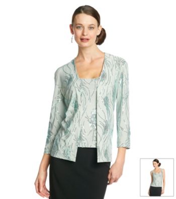 Alex Evenings® Sequin Twinset