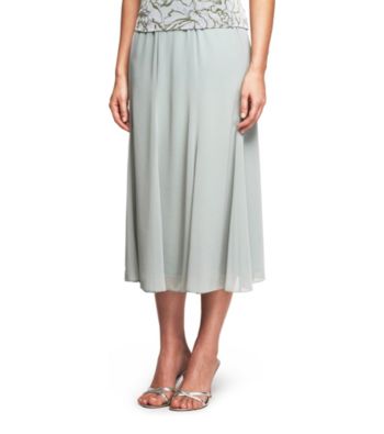 Alex Evenings® Chiffon Tea Length Skirt