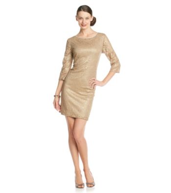 Marina Floral Lace Dress