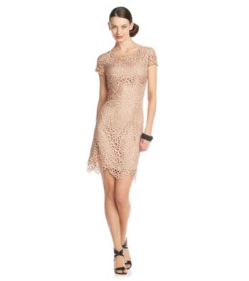 Marina Lattice Lace Shift