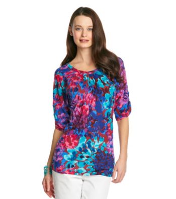 Nine West Jeans Elisha Printed Top