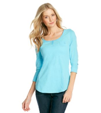 Nine West Vintage America Collection® Primrose Solid Henley