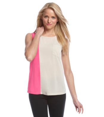 Calvin Klein Colorblock Blouse