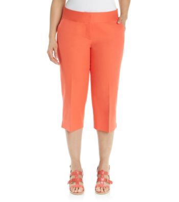 Laura Ashley® Plus Size Twill Crop