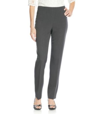 Jones New York Signature Stretch Side Zip Pant