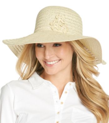 August Accessories® Flower Fun Floppy Hat
