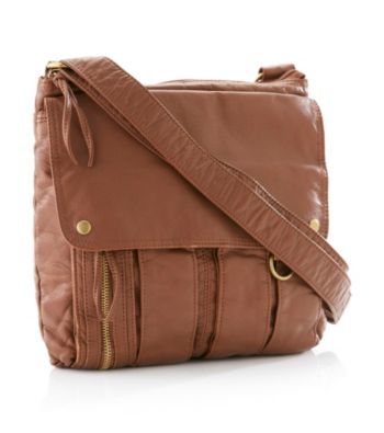 GAL Washed Flap Crossbody