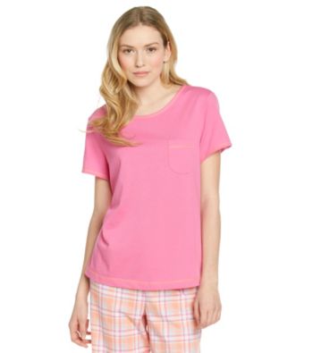 KN Karen Neuburger Knit Scoop Neck Top - Peony Pink
