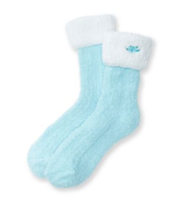 KN Karen Neuburger Floral Embroidered Cuff Socks