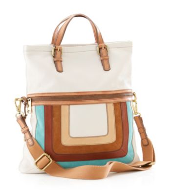 Fossil® Explorer Patchwork Tote