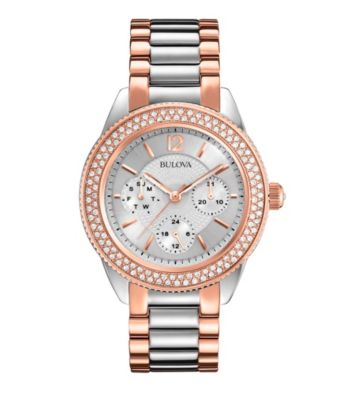 Bulova® Women's Two Tone Watch