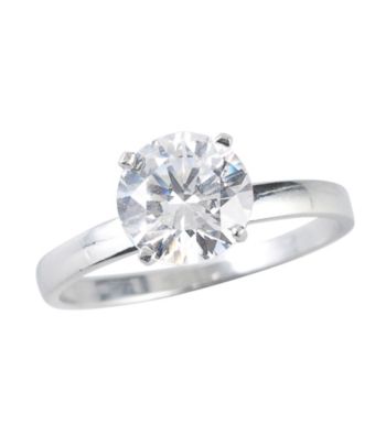 Designs by FMC Zirconia Ice made with Swarovski® Zirconia Sterling Silver Ring